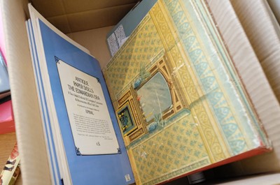 Lot 517 - Doll's House. [The New Folding Doll House], circa 1894, & other paper dolls and dolls' houses