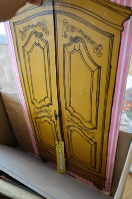 Lot 517 - Doll's House. [The New Folding Doll House], circa 1894, & other paper dolls and dolls' houses
