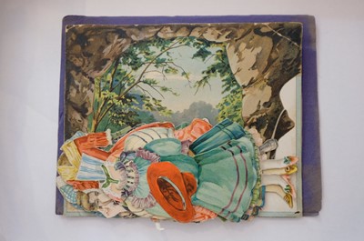 Lot 517 - Doll's House. [The New Folding Doll House], circa 1894, & other paper dolls and dolls' houses