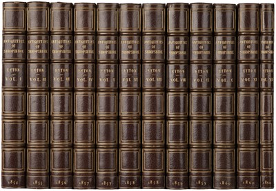 Lot 45 - Eyton (R. W.) Antiquities of Shropshire, 12 vols, limited edition, 1854-60