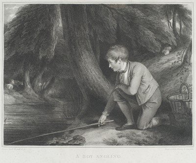 Lot 209 - Fishing. A collection of 9 prints, 19th century