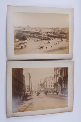 Lot 3 - Australia. A collection of 50 albumen print views, c. 1890s