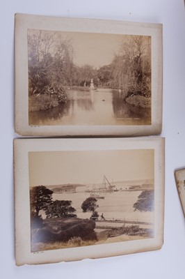 Lot 3 - Australia. A collection of 50 albumen print views, c. 1890s