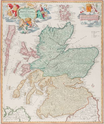 Lot 177 - Scotland. Homann (J.B.), Magnae Britanniae Pars Septentrionalis qua Regnum Scotiae..., circa 1710