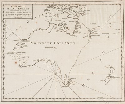 Lot 119 - Australasia. De Vaugondy (Robert), Carte réduite de l'Australasie..., Paris: 1756