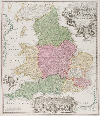 Lot 160 - Maps. A collection of 21 maps, 17th - 19th century