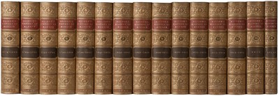 Lot 324 - Alison (Archibald). History of Europe, 15 vols including atlas, new edition, 1849-50