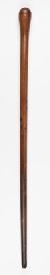 Lot 490 - Tribal Art. Austral Africa, Zulu [?] hardwood club