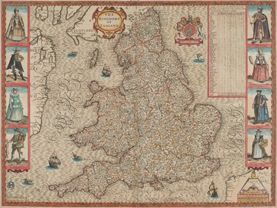 Lot 144 - England & Wales. Speed (John), The Kingdome of England, 1st edition [1611]