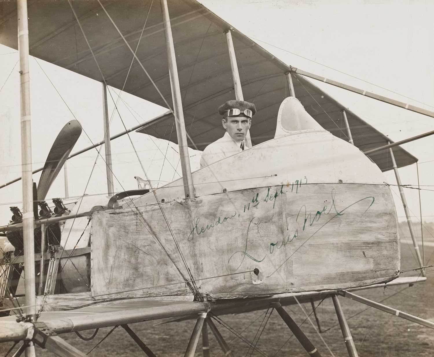 Lot 17 - Aviation Photography. Aviation Pioneers depicting early aviators and aeroplanes, circa 1911-30