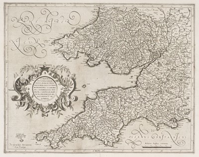 Lot 125 - British Isles. Mercator (G. & H. Hondius), Three regional maps, [1607 - 09]