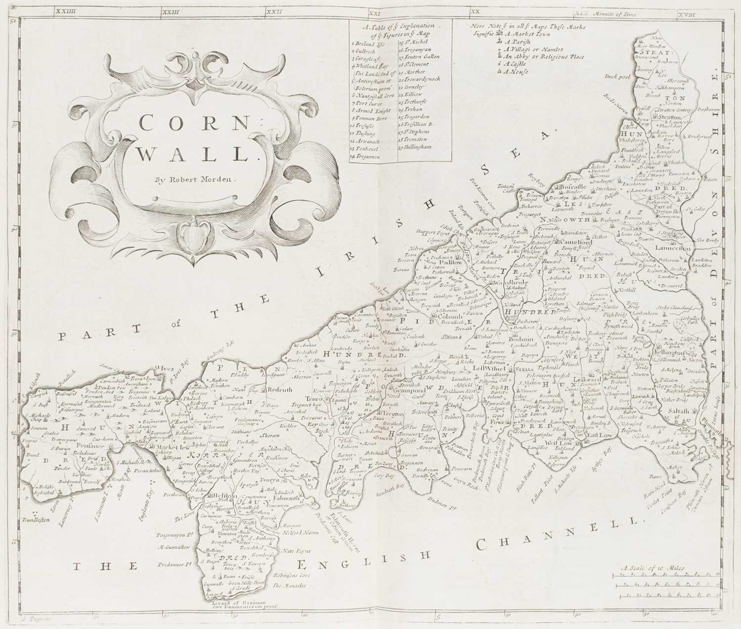 Lot 41 - Camden (William). Britannia: or a Chorographical..., 2nd edition, London: 1722