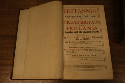 Lot 41 - Camden (William). Britannia: or a Chorographical..., 2nd edition, London: 1722