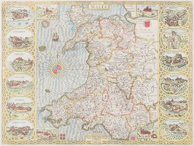 Lot 189 - Wales. Speed (John), Wales, Thomas Basset & Richard Chiswell [1676]