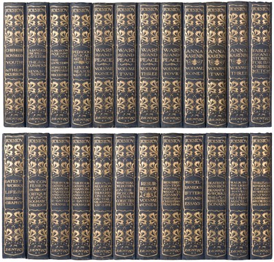 Lot 426 - Tolstoy (Count Lev Nikolayevich). The Complete Works of Count Tolstoy, London: J.M. Dent & Co., 1904