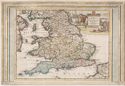 Lot 123 - British Isles. A collection of 9 maps, 17th - 19th century