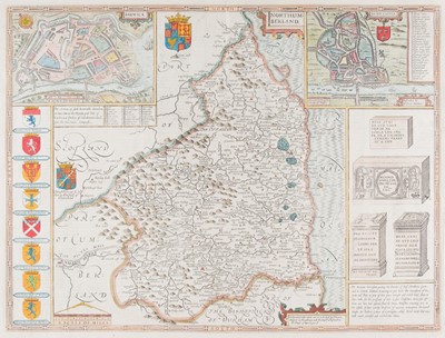 Lot 167 - Northumberland. Speed (John), Northumberland, Thomas Bassett & Richard Chiswell [1676]