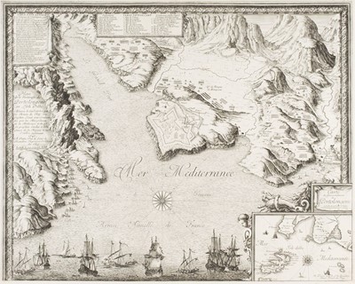 Lot 152 - Beaulieu (Sebastian de). Three plans of Italian & French Citadels, 1646
