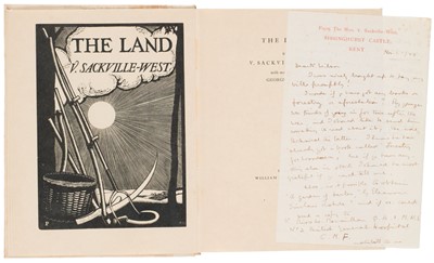 Lot 424 - Sackville-West (Vita). The Land, 1926