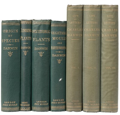 Lot 80 - Darwin (Charles). The Origin of Species, 6th edition, 1882