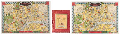 Lot 188 - London. Geographia Ltd (publisher). The New Pictorial Map of London [April 1932]