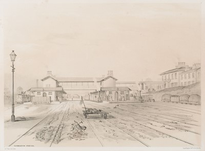 Lot 66 - Tait. Views on the Manchester & Leeds Railway, and Bourne, 1839