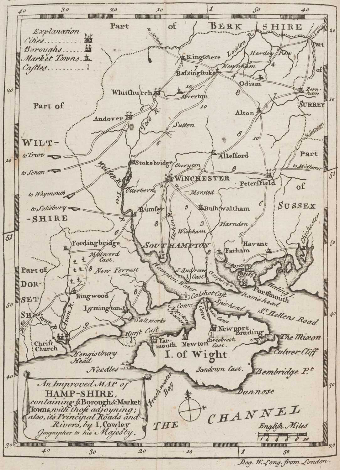 Lot 42 - Dodsley (Robert & John Cowley). The Geography of England, 1744