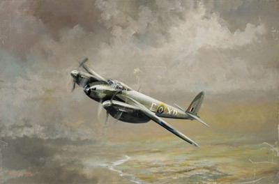 Lot 281 - Pears (Dion, 1928-1985). De Havilland Mosquito, oil on canvas