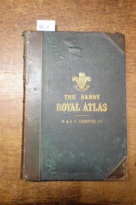 Lot 16 - Johnston (W. & A.K. publishers). The Handy Royal Atlas of Modern Geography, 1914