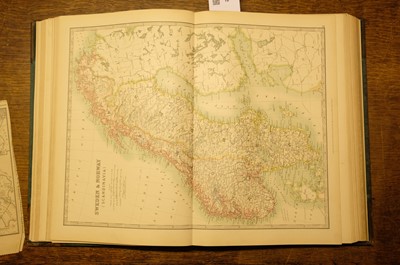 Lot 16 - Johnston (W. & A.K. publishers). The Handy Royal Atlas of Modern Geography, 1914