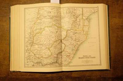 Lot 16 - Johnston (W. & A.K. publishers). The Handy Royal Atlas of Modern Geography, 1914