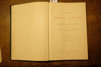 Lot 16 - Johnston (W. & A.K. publishers). The Handy Royal Atlas of Modern Geography, 1914