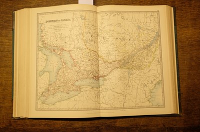 Lot 16 - Johnston (W. & A.K. publishers). The Handy Royal Atlas of Modern Geography, 1914