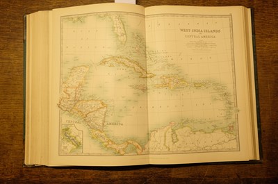 Lot 16 - Johnston (W. & A.K. publishers). The Handy Royal Atlas of Modern Geography, 1914