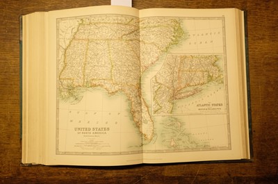 Lot 16 - Johnston (W. & A.K. publishers). The Handy Royal Atlas of Modern Geography, 1914