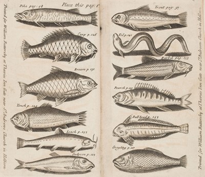Lot 78 - Chetham, James. The Angler's Vade Mecum..., 3rd edition, London: William Battersby, 1700