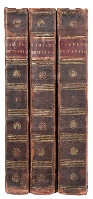 Lot 61 - Camden (William). Britannia, 3 vols, 1789