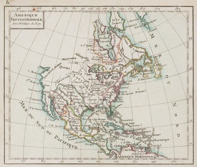 Lot 25 - Rizzi Zannoni (Giovanni Antonio). Atlas Géographique contenant la Mappemonde..., 1762