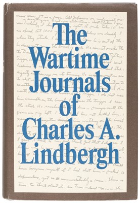 Lot 398 - Lindbergh (Charles Augustus). The Wartime Journals, 1970