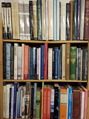 Lot 440 - Architecture. A large collection of mostly 20th century architecture history reference and related.