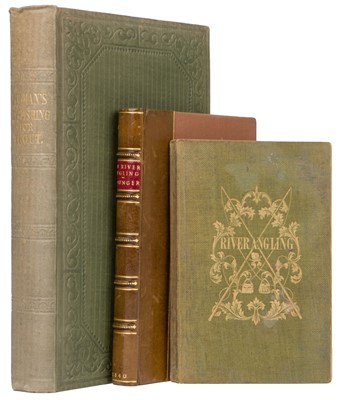 Lot 117 - Younger (John). On River Angling for Salmon and Trout..., 1840 + 1 other