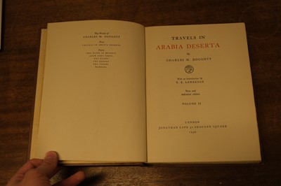 Lot 11 - Doughty (Charles Montagu). Travels in Arabia Deserta, 1943