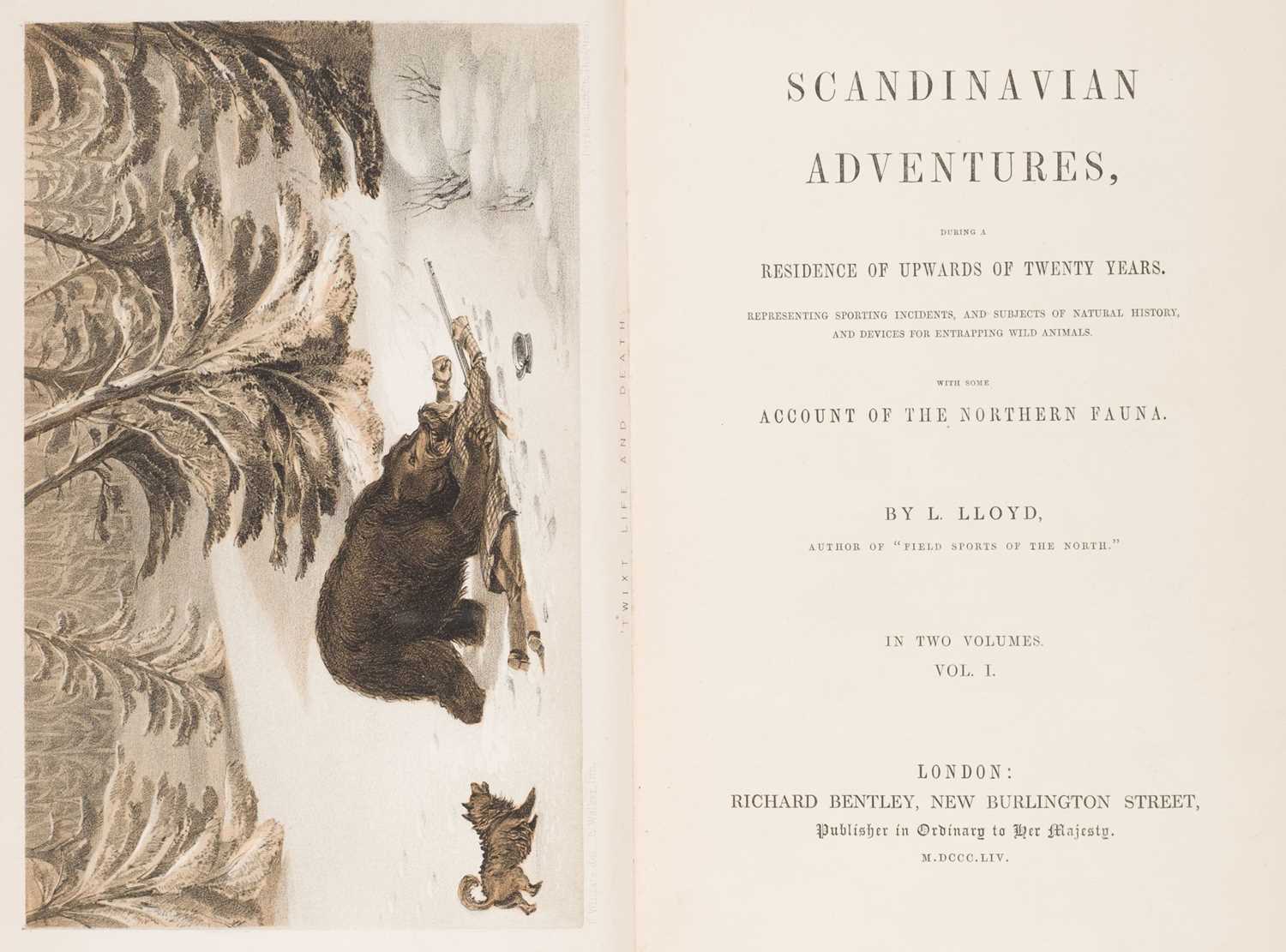 Lot 18 - Lloyd (Llewellyn), Scandinavian Adventures, 1854