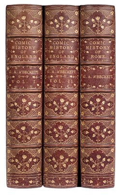 Lot 334 - A'Beckett (Gilbert A.). The Comic History of England, & The Comic History..., [1897-1898]