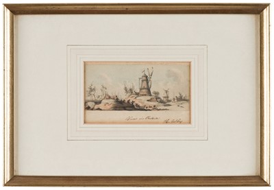 Lot 229 - Astley (Henry, late 18th/early 19th century). View in Russia, pen, black ink and watercolour