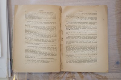 Lot 34 - Younghusband (Francis Edward). Report of a Mission to the Northern Frontier of Kashmir, 1889