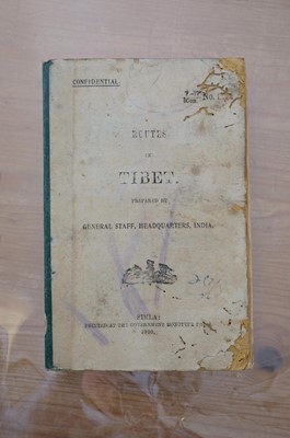 Lot 34 - Younghusband (Francis Edward). Report of a Mission to the Northern Frontier of Kashmir, 1889