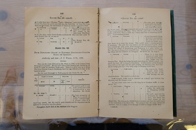 Lot 34 - Younghusband (Francis Edward). Report of a Mission to the Northern Frontier of Kashmir, 1889