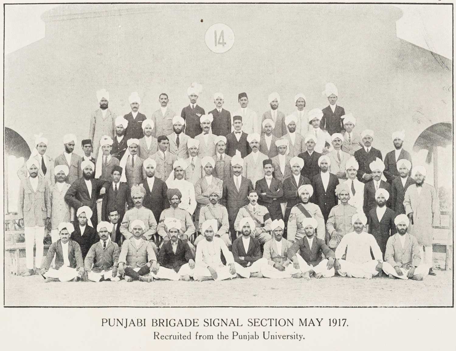 Lot 17 - Leigh (M. S.). The Punjab and the War, 1922