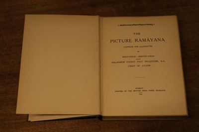 Lot 4 - Bhavanrao Srinivasrao (Pant Pratinidh). The Picture Râmâyana, 1916